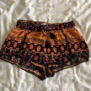 Urban Outfitters fabric shorts